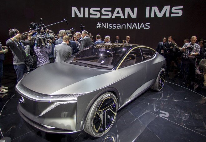 Nissan concept electric vehicle