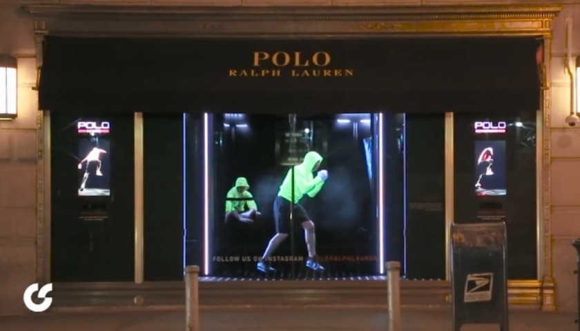 ralph lauren hologram technology